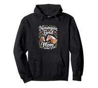 Norwegian Fjord Mom Horse Lover Equestrian Pullover Hoodie