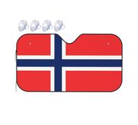 Norwegian Flag It is a car Windshield Sun Visor, which Does not take up Too Much Space and Protects The Environment Inside The car.