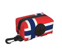 Norwegian flag Pet travel garbage bag storage bag Essentials for hiking or camping in the countryside Ensure you have an enjoyable experience