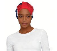 Norwegian flag Print Printed Turban for Women Stretch Headscarf Hat Lightweight Sleep Cap Chemo Sensitive Skin Gift