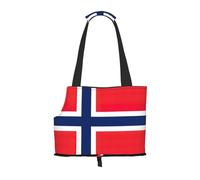 Norwegian flag print Puppy Carrier Pets Dogs Dog Walking Bags Carrier Bags for small Dogs and Cat and Rabbit