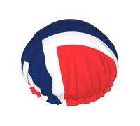 Norwegian flag Shower Cap with Comfort Skin Friendly Design for Hair Protection During Laundry Beauty