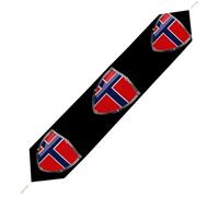Norwegian Flag Table Runner Dining Table Cloth 178*33cm