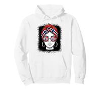 Norwegian Flag Woman Sunglasses Travel Pride Pullover Hoodie