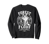 Norwegian Forest Cat - Forest Floof Club Vintage Nature Sweatshirt