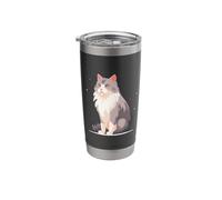 Norwegian Forest Cat Minimal, Love Cats Stainless Steel Insulated Tumbler