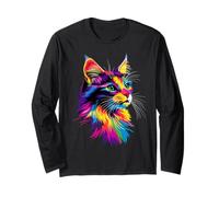 Norwegian Forest Cat Norsk Skogkatt Cat Lover Forest Cats Long Sleeve T-Shirt