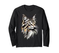 Norwegian Forest Cat Norsk Skogkatt Cat Lover Forest Cats Long Sleeve T-Shirt