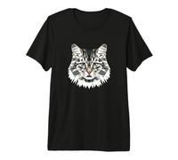 Norwegian Forest Cat Norsk Skogkatt Cat Lover Forest Cats Premium T-Shirt