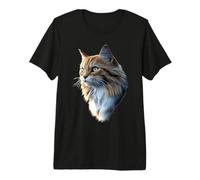 Norwegian Forest Cat Norsk Skogkatt Cat Lover Forest Cats Premium T-Shirt