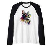 Norwegian Forest Cat Norsk Skogkatt Cat Lover Forest Cats Raglan Baseball Tee