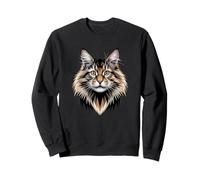 Norwegian Forest Cat Norsk Skogkatt Cat Lover Forest Cats Sweatshirt