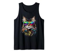 Norwegian Forest Cat Norsk Skogkatt Cat Lover Forest Cats Tank Top