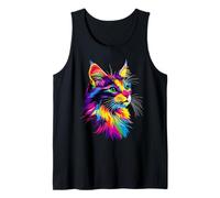 Norwegian Forest Cat Norsk Skogkatt Cat Lover Forest Cats Tank Top