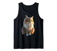 Norwegian Forest Cat Norsk Skogkatt Cat Lover Forest Cats Tank Top
