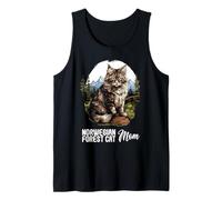 Norwegian Forest Cats Norwegian Forest Cat Mom Tank Top