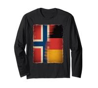 Norwegian German Heritage Long Sleeve T-Shirt