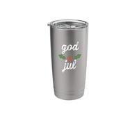 Norwegian god jul Stainless Steel Insulated Tumbler