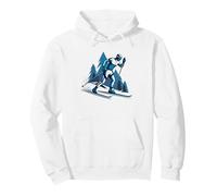 Norwegian Heritage Nordic Skier Lives Winter Trails Norway Pullover Hoodie