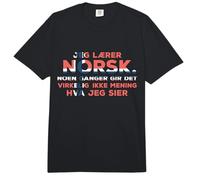 Norwegian Learning Gift - Norway Language Travel Comfort Colors Adult Heavyweight T-Shirt