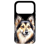 Norwegian Lundehund Dog Portrait Case for iPhone 17 Pro
