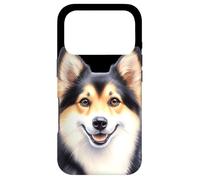 Norwegian Lundehund Dog Portrait Puppy Case for iPhone 17 Pro