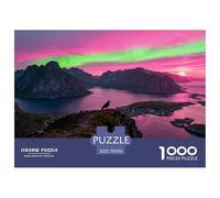 Norwegian Reinebringen Ridge Wooden Jigsaw Puzzle Waterproof 1000 Piece Puzzles for Adults Colourful Educational Games