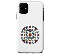 Norwegian Rosemaling Folk Art Traditional Floral Case for iPhone 11