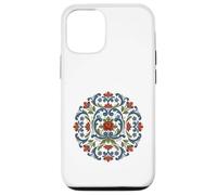 Norwegian Rosemaling Folk Art Traditional Floral Case for iPhone 12/12 Pro