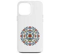 Norwegian Rosemaling Folk Art Traditional Floral Case for iPhone 13 Pro Max