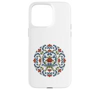 Norwegian Rosemaling Folk Art Traditional Floral Case for iPhone 15 Pro Max