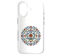 Norwegian Rosemaling Folk Art Traditional Floral Case for iPhone 17