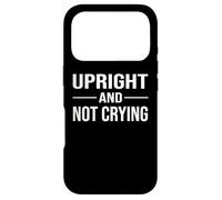 Norwegian Saying How Are You Up Upright And Not Crying Case for iPhone 17 Pro