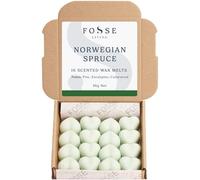 Norwegian Spruce Soy Wax Melts 16 Pack | Fresh Pine, Forest & Christmas Tree | Natural, Vegan & Plastic Free | Up to 96 Hrs Scent | Pet Safe | Handmade in UK - Fosse Living