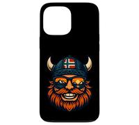 Norwegian Viking Norge Helmet Norway Flag Case for iPhone 13 Pro Max