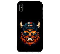 Norwegian Viking Norge Helmet Norway Flag Case for iPhone XS Max