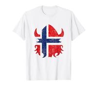 Norwegian Viking Norway Flag T-Shirt T-Shirt