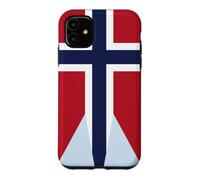 Norwegian War Flag Norway Scandinavian Nordic Banner Case for iPhone 11