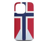 Norwegian War Flag Norway Scandinavian Nordic Banner Case for iPhone 13 Pro