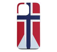 Norwegian War Flag Norway Scandinavian Nordic Banner Case for iPhone 13 Pro Max