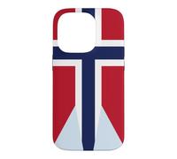 Norwegian War Flag Norway Scandinavian Nordic Banner Case for iPhone 14 Pro