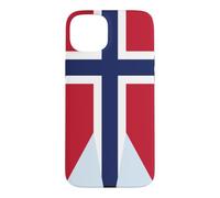 Norwegian War Flag Norway Scandinavian Nordic Banner Case for iPhone 15 Plus