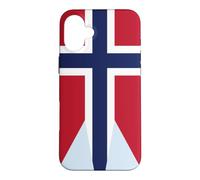 Norwegian War Flag Norway Scandinavian Nordic Banner Case for iPhone 16 Plus