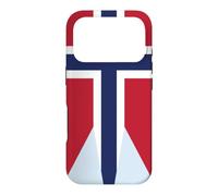 Norwegian War Flag Norway Scandinavian Nordic Banner Case for iPhone 17 Pro