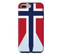 Norwegian War Flag Norway Scandinavian Nordic Banner Case for iPhone 7 Plus/8 Plus