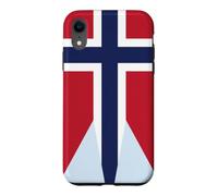 Norwegian War Flag Norway Scandinavian Nordic Banner Case for iPhone XR