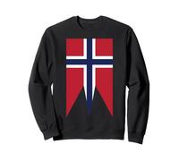 Norwegian War Flag Norway Scandinavian Nordic Banner Sweatshirt