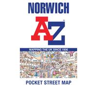 Harper Collins Publishers - Pocket Street Map - Norwich A-Z