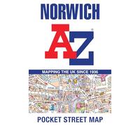 Harper Collins Publishers - Pocket Street Map - Norwich A-Z