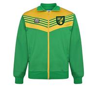 Norwich City 1978 Admiral Track Jacket Green/Yellow Small Polyester